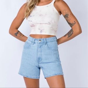 princess polly “swalla shorts”